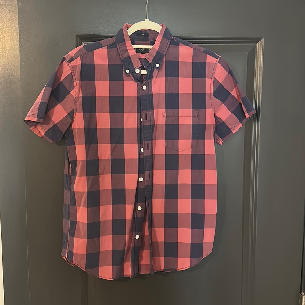 J. Crew Men’s Short Sleeve Button Down